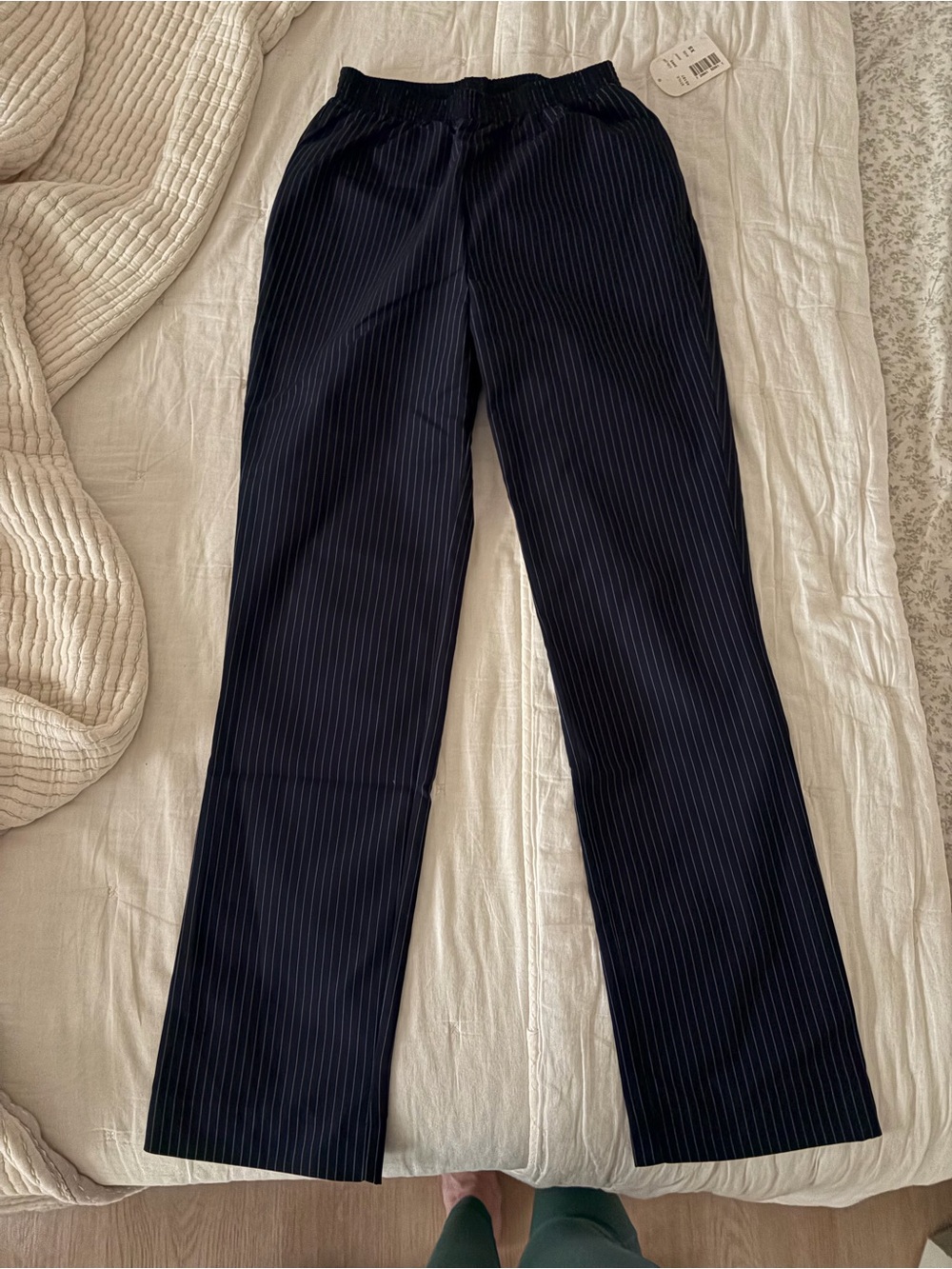 Casual Pinstripe Pants